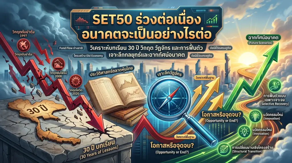 SET50 ร่วงต่อเนื่อง