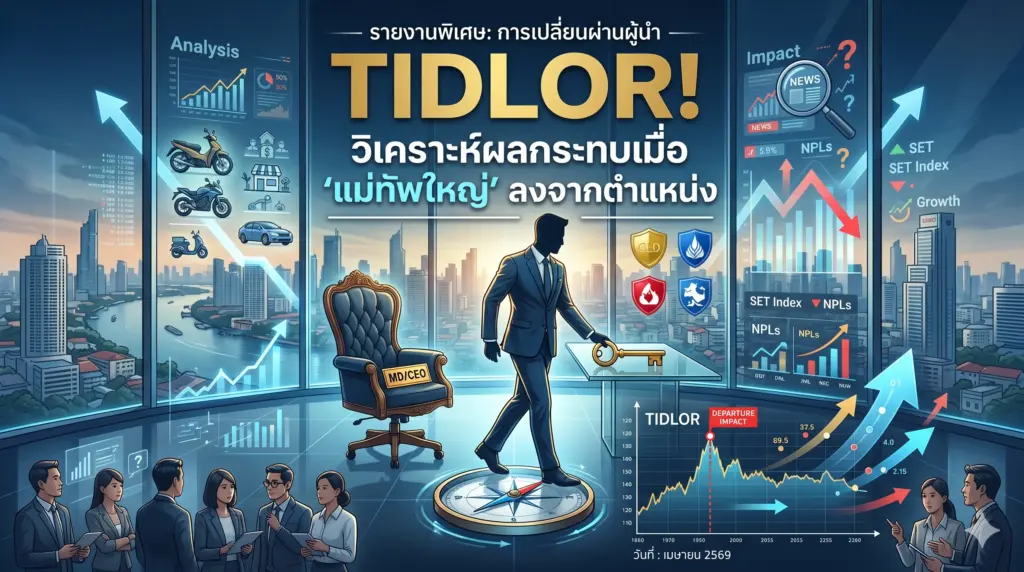 TIDLOR! วิเคราะห์ผลกระทบเมื่อ แม่ทัพใหญ่ ลงจากตำแหน่ง